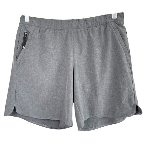 REI Co-op Womens Active Pursuits 7"‎ Shorts Gray Size Large Running Hiking UPF - Picture 1 of 7